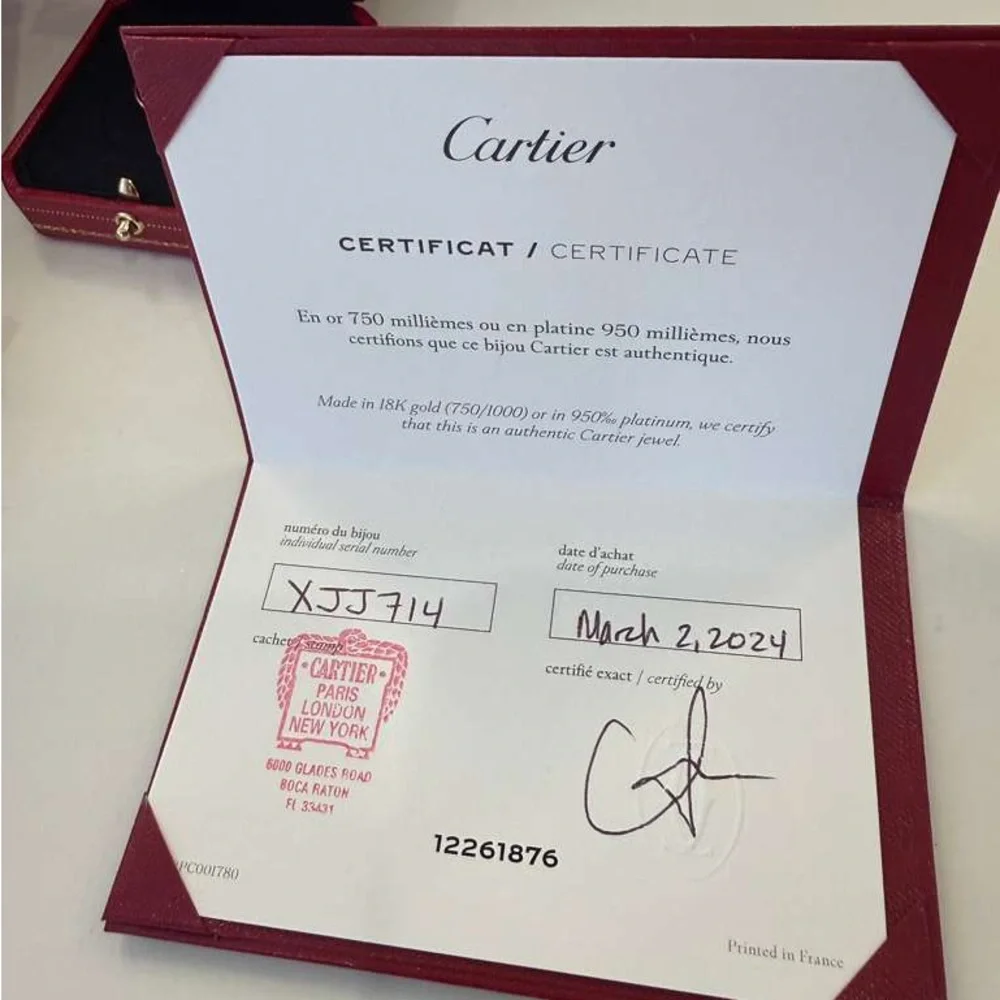 Cartier 18K Gold Nail Ring - Picture 4 of 4